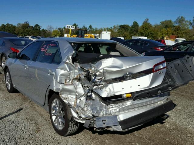 4T1BF1FK5CU166917 - 2012 TOYOTA CAMRY BASE SILVER photo 3