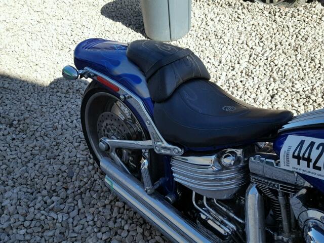 1HD1PT9159Y954169 - 2009 HARLEY-DAVIDSON FXSTSSE3 BLUE photo 6