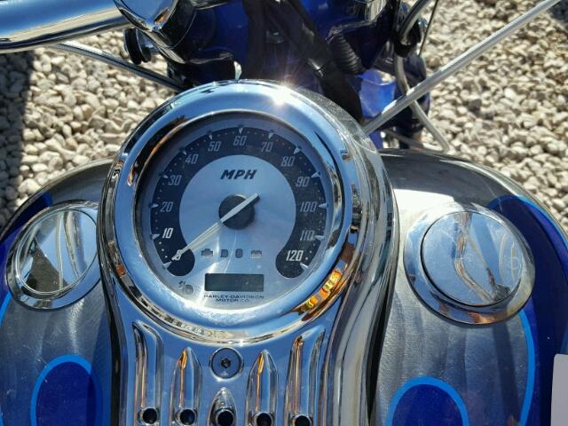 1HD1PT9159Y954169 - 2009 HARLEY-DAVIDSON FXSTSSE3 BLUE photo 8