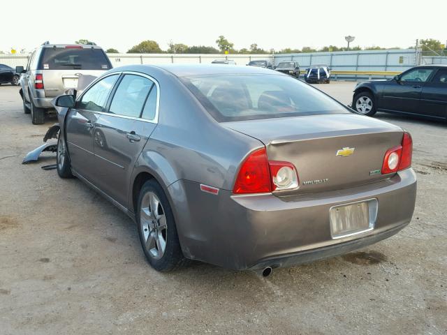 1G1ZC5E08AF321747 - 2010 CHEVROLET MALIBU 1LT GRAY photo 3