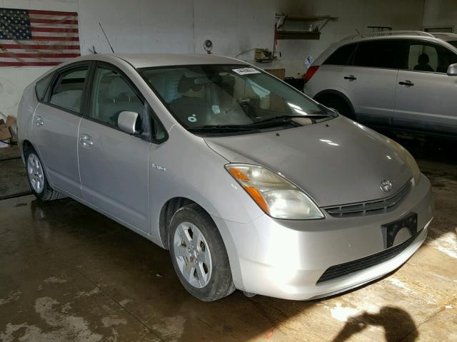 JTDKB20U377601843 - 2007 TOYOTA PRIUS SILVER photo 1