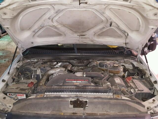 1FTSX20PX6EA95871 - 2006 FORD F250 SUPER WHITE photo 7