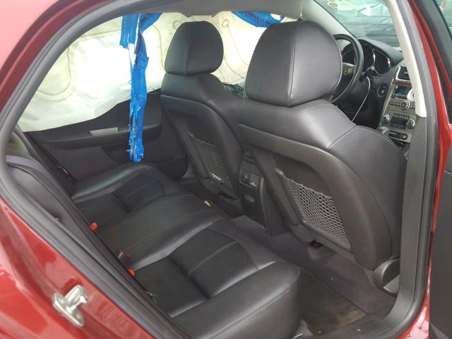 1G1ZE5E70BF249239 - 2011 CHEVROLET MALIBU LTZ 勃艮第红 照片 6