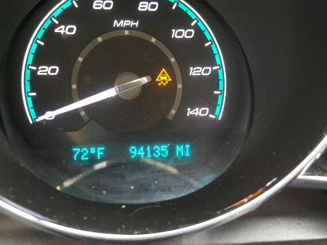 1G1ZE5E70BF249239 - 2011 CHEVROLET MALIBU LTZ 勃艮第红 照片 8