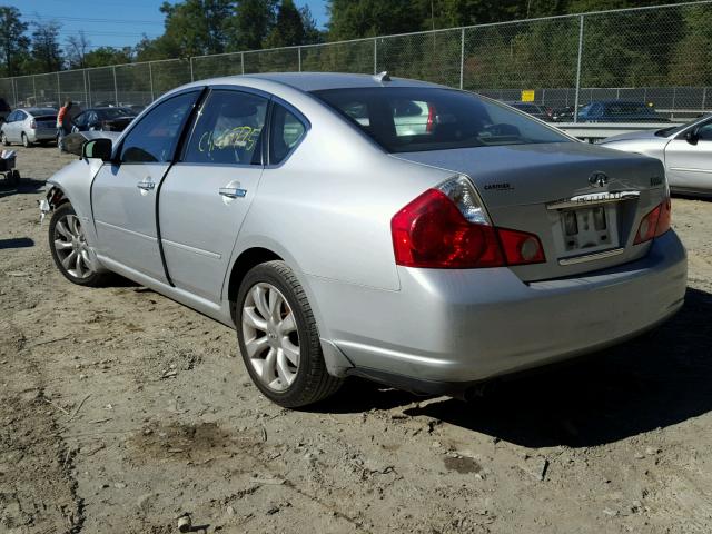 JNKAY01F26M265633 - 2006 INFINITI M35 BASE SILVER photo 3