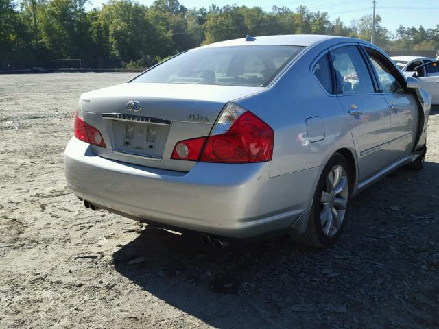 JNKAY01F26M265633 - 2006 INFINITI M35 BASE SILVER photo 4