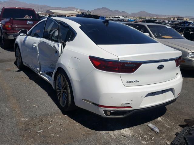 KNALC4J16H5093458 - 2017 KIA CADENZA PR WHITE photo 3