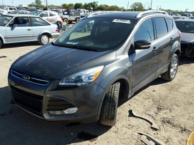 1FMCU0J93FUB70526 - 2015 FORD ESCAPE SILVER photo 2