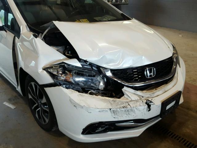 19XFB2F99DE055078 - 2013 HONDA CIVIC EXL 白色 照片 9