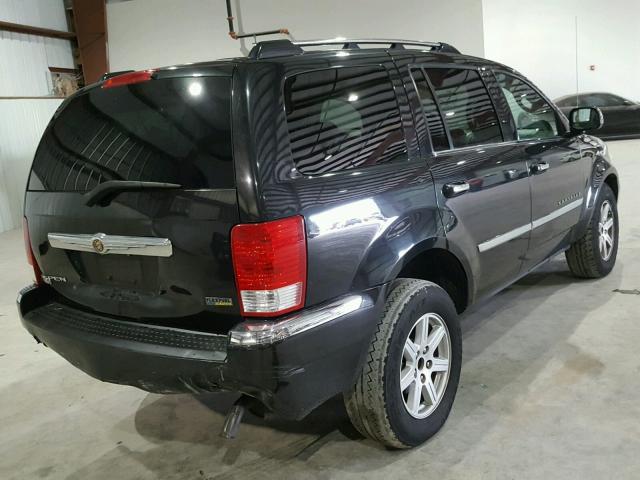 1A8HX58P77F524873 - 2007 CHRYSLER ASPEN BLACK photo 4