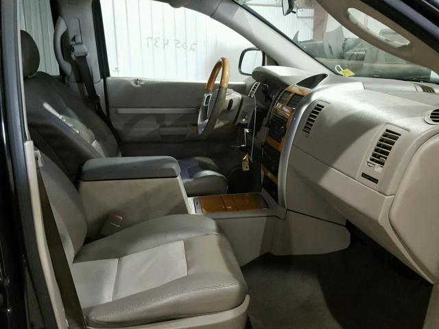 1A8HX58P77F524873 - 2007 CHRYSLER ASPEN BLACK photo 5