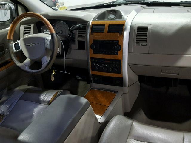 1A8HX58P77F524873 - 2007 CHRYSLER ASPEN BLACK photo 9