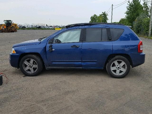 1J4FT47B79D123455 - 2009 JEEP COMPASS SP BLUE photo 9