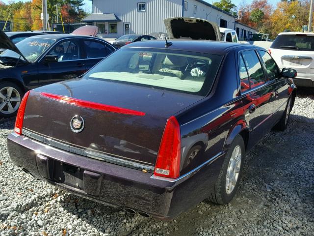 1G6KD57Y18U121004 - 2008 CADILLAC DTS MAROON photo 4