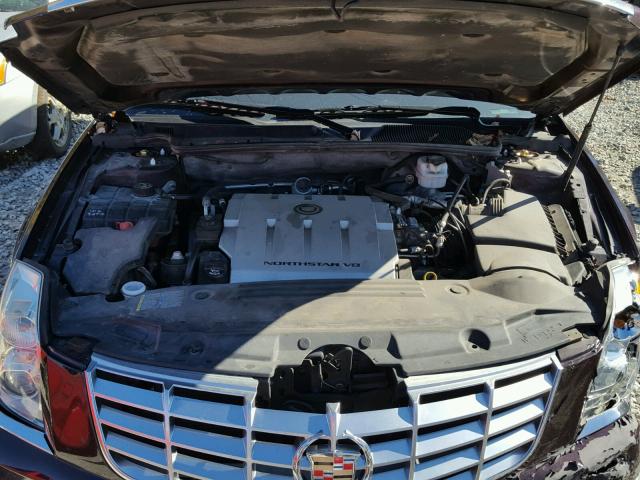 1G6KD57Y18U121004 - 2008 CADILLAC DTS MAROON photo 7