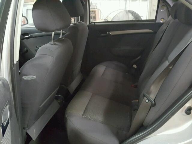 KL1TD56607B055662 - 2007 CHEVROLET AVEO BASE Сұр фото 6