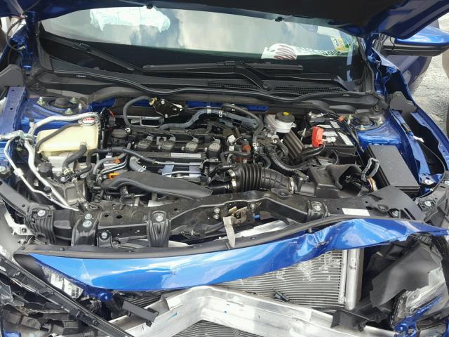 SHHFK7H94JU218833 - 2018 HONDA CIVIC SPOR BLUE photo 7