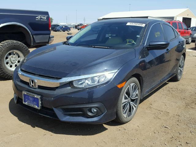 19XFC1F78GE013219 - 2016 HONDA CIVIC EXL 蓝色 照片 2