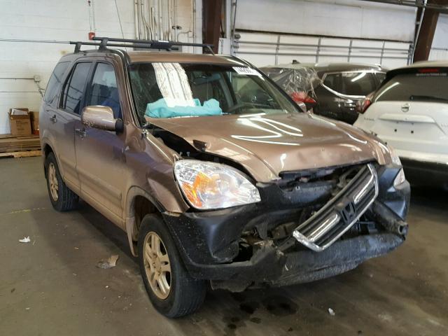 JHLRD78803C809857 - 2003 HONDA CR-V GOLD photo 1