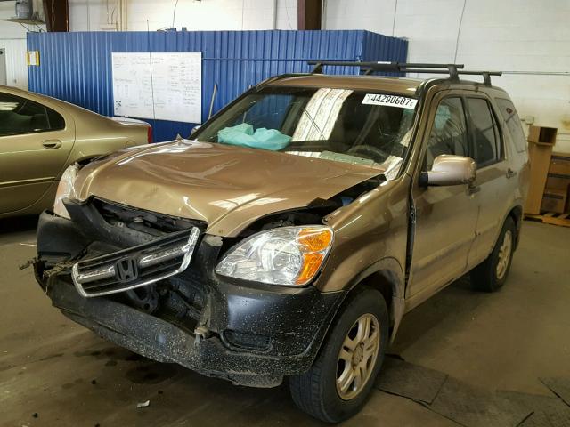 JHLRD78803C809857 - 2003 HONDA CR-V GOLD photo 2