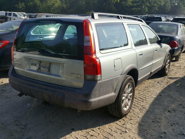 YV1SZ59H041125238 - 2004 VOLVO XC70 SILVER photo 4