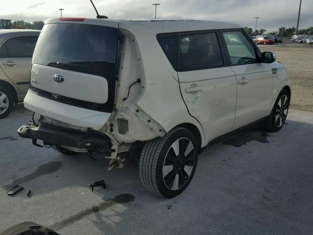 KNDJX3A56F7217824 - 2015 KIA SOUL GREEN photo 4