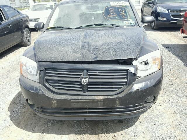 1B3HB48B67D252480 - 2007 DODGE CALIBER SX BLACK photo 9