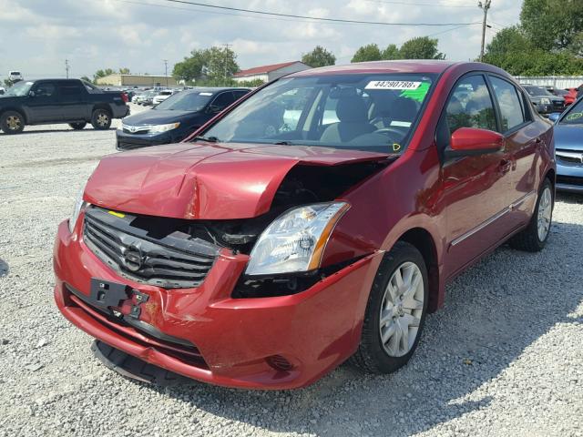 3N1AB6AP3CL709500 - 2012 NISSAN SENTRA 2.0 RED photo 2