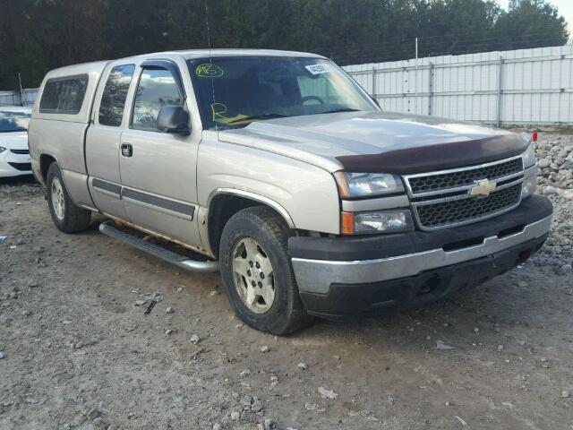 2GCEC19V761274519 - 2006 CHEVROLET SILVERADO TAN photo 1