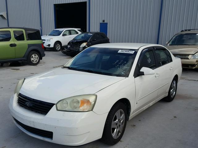 1G1ZT58F87F136039 - 2007 CHEVROLET MALIBU LT WHITE photo 2