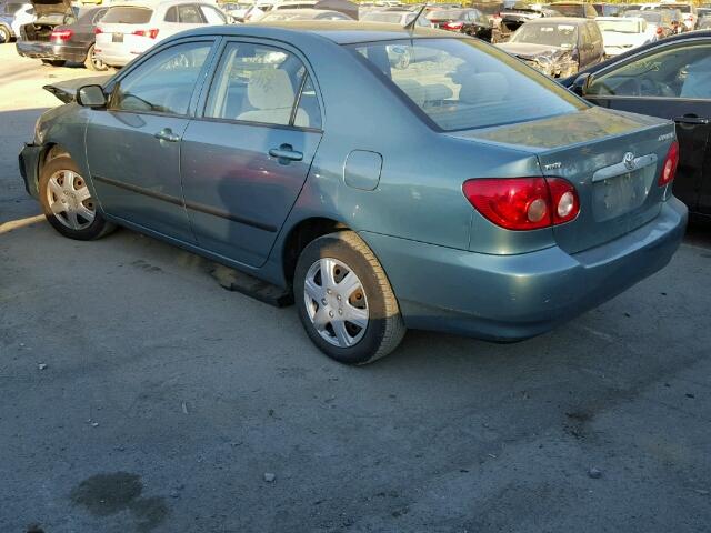 2T1BR32E96C595423 - 2006 TOYOTA COROLLA CE GREEN photo 3