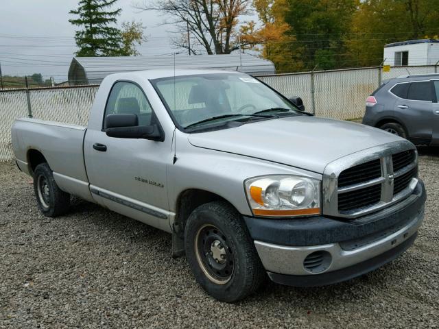 1D7HA16N66J182465 - 2006 DODGE RAM 1500 SILVER photo 1