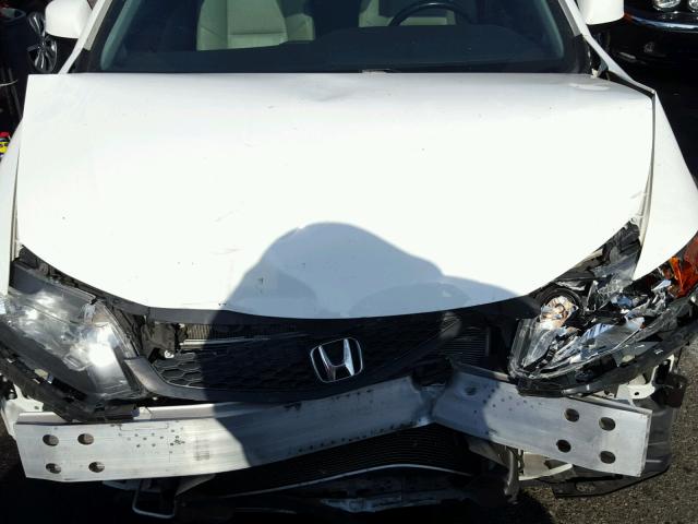 2HGFG3B15CH551040 - 2012 HONDA CIVIC EXL Ağ foto 7