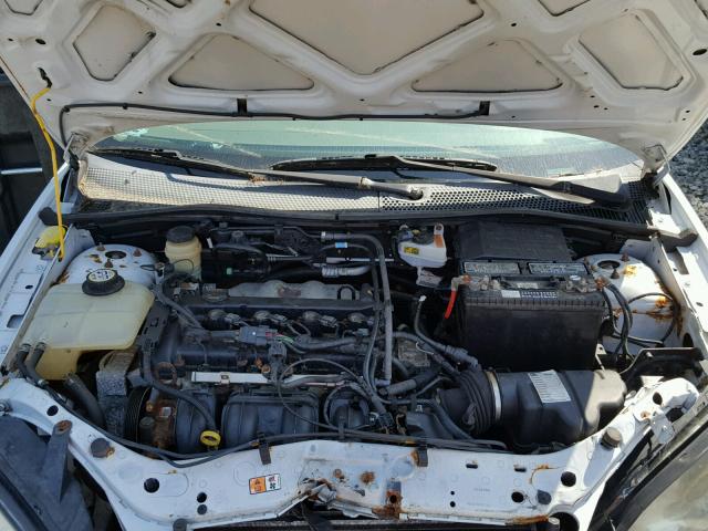 1FAFP36N85W255516 - 2005 FORD FOCUS ZXW WHITE photo 7