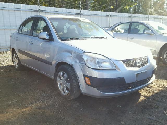 KNADE123966139966 - 2006 KIA RIO SILVER photo 1