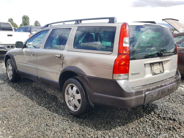 YV1SZ59H141140444 - 2004 VOLVO XC70 GOLD photo 3