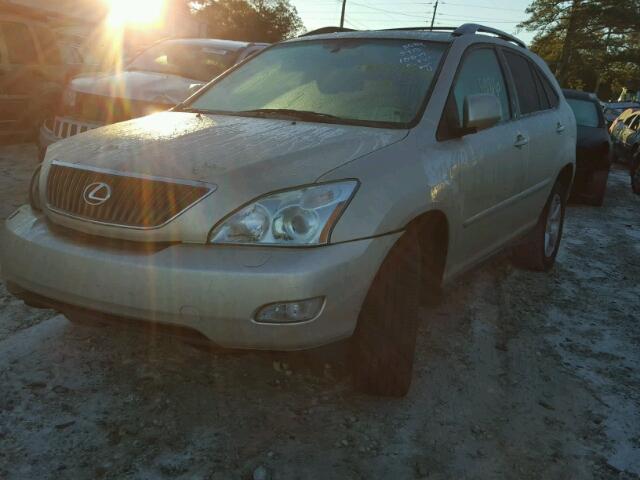 2T2GA31U35C022226 - 2005 LEXUS RX 330 GOLD photo 2