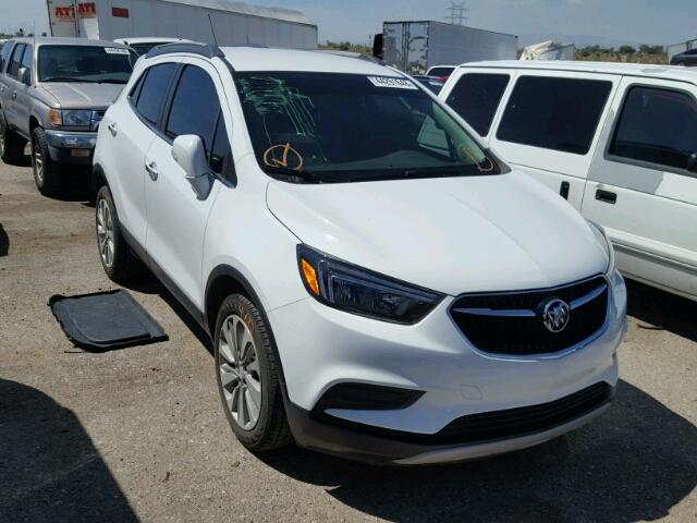 KL4CJASB7HB107328 - 2017 BUICK ENCORE PRE WHITE photo 1