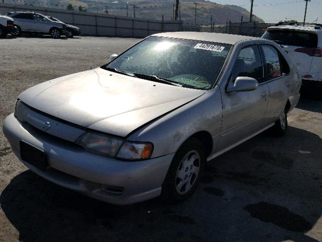 3N1AB41D0XL070833 - 1999 NISSAN SENTRA BAS SILVER photo 2