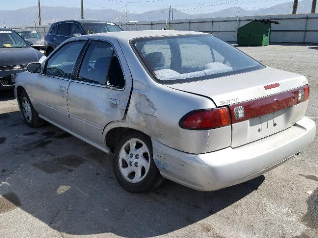 3N1AB41D0XL070833 - 1999 NISSAN SENTRA BAS SILVER photo 3