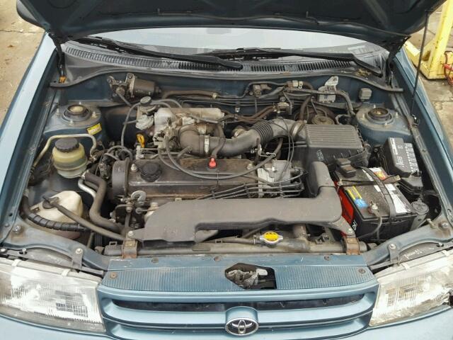 JT2EL43T6R0496504 - 1994 TOYOTA TERCEL DX BLUE photo 7