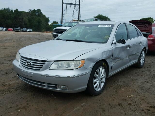 KMHFC46F86A123953 - 2006 HYUNDAI AZERA SE SILVER photo 2