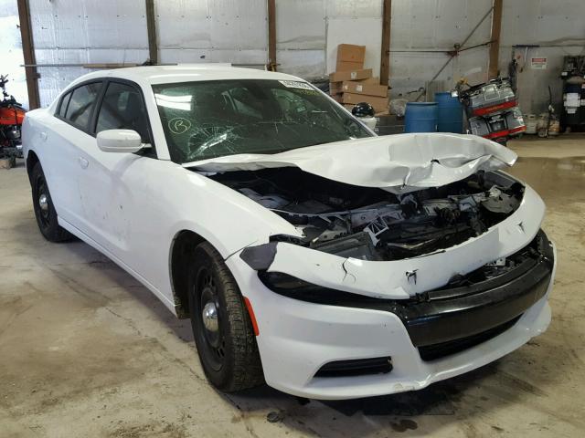 2C3CDXKT8GH206274 - 2016 DODGE CHARGER PO WHITE photo 1