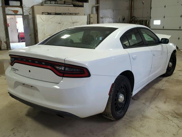 2C3CDXKT8GH206274 - 2016 DODGE CHARGER PO WHITE photo 4