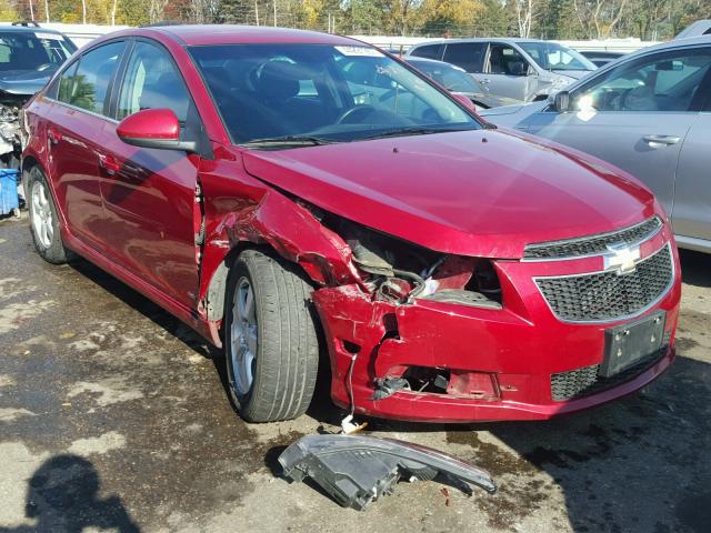 1G1PF5S9XB7207200 - 2011 CHEVROLET CRUZE RED photo 1