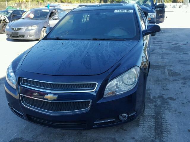 1G1ZK577684206471 - 2008 CHEVROLET MALIBU LTZ BLUE photo 9