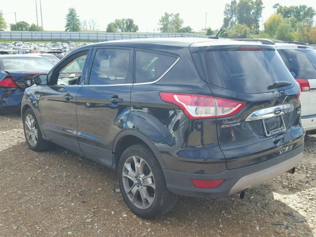 1FMCU0HX3DUB31100 - 2013 FORD ESCAPE SEL BLACK photo 3