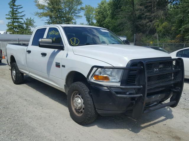 3C6TD5HT1CG229887 - 2012 DODGE RAM 2500 S WHITE photo 1