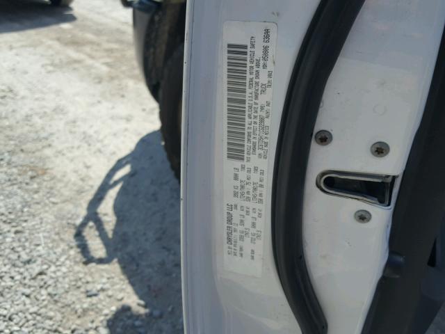 3C6TD5HT1CG229887 - 2012 DODGE RAM 2500 S WHITE photo 10