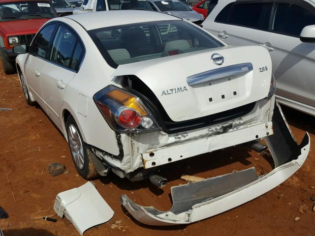 1N4AL2AP7AN523805 - 2010 NISSAN ALTIMA BAS WHITE photo 3